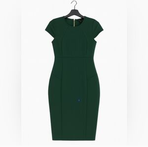 Felicity & Coco Forest Green Midi Dress